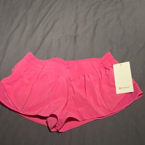 Lululemon Hotty Hots Pink Shorts NWT